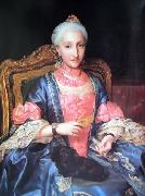 Anton Raphael Mengs Portrait of Infanta Maria Josefa oil on canvas